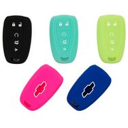 Pair (2), Chevrolet Sonic Solid Silicone Rubber Keyless Remote Cover 2017 2020
