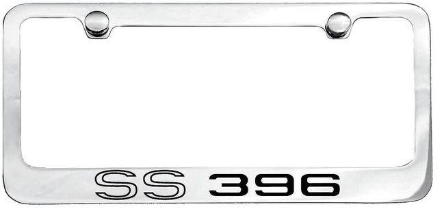 Chevrolet SS 396 Engraved License Plate Frame