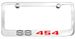Chevrolet SS 454 Engraved License Plate Frame