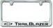 Chevrolet Trailblazer Bowtie Engraved License Plate Frame