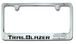 Chevrolet Trailblazer SS Engraved License Plate Frame