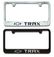 Chevrolet Trax Bowtie Engraved License Plate Frame