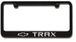 Chevrolet Trax Bowtie Engraved License Plate Frame