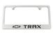 Chevrolet Trax Bowtie Engraved License Plate Frame
