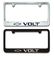 Chevrolet Volt Bowtie Engraved License Plate Frame