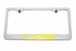 Chevrolet Z06 C7 Yellow License Plate Frame