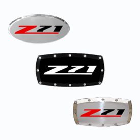 Chevrolet Z71 Engraved Billet Hitch Receiver Cover