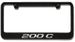 Chrysler 200 C Engraved License Plate Frame