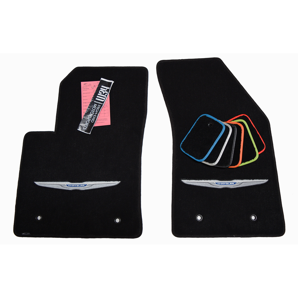 thumbnail image 2 of Mopar OEM 4-Piece Carpet Floor Mats For 2011-2023 Chrysler 300 AWD - Black 2 of 6