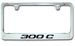 Chrysler 300 C Engraved License Plate Frame - Custom Colors