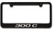 Chrysler 300 C Engraved License Plate Frame - Custom Colors