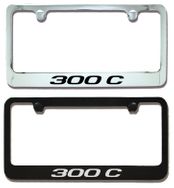 Chrysler 300 C Engraved License Plate Frame - Custom Colors