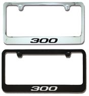 Chrysler 300 Engraved License Plate Frame