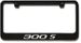 Chrysler 300 S Engraved License Plate Frame