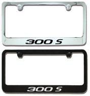 Chrysler 300 S Engraved License Plate Frame