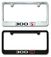 Chrysler 300S Racing Badge Red S Emblem Engraved License Plate Frame