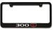 Chrysler 300S Racing Badge Red S Emblem Engraved License Plate Frame