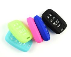 Pair (2), Chrysler Pacifica Solid Silicone Rubber Remote Cover 2017 - 2026