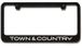 Chrysler Town and Country Engraved License Plate Frame