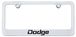 Classic Dodge Engraved License Plate Frame - Custom Colors