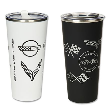 Corvette All Generations Stainless Steel Tumbler