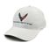 Corvette C8 Performance White Hat With Embroided Logos