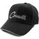 Corvette Chrome Script Black Hat