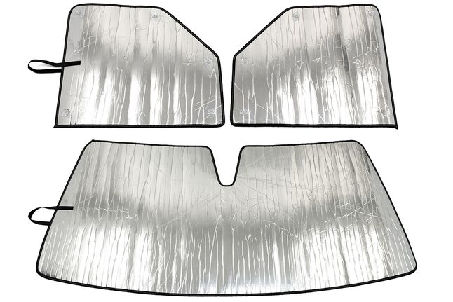 Custom Fit Sunshades for Thor Tiburon Class C Motorhome