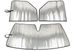 Custom Fit Sunshades for Thor Tiburon Class C Motorhome