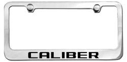 Dodge Caliber Engraved License Plate Frame