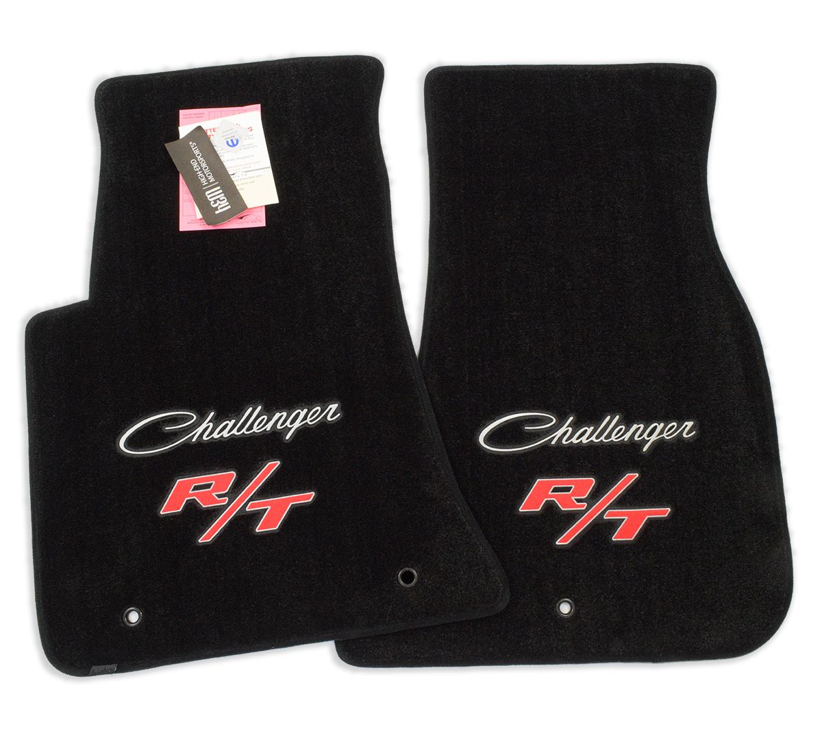 SCAT PACK BEE Dodge Challenger Floor Mats Black 4PC GoGreen