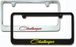 Dodge Challenger Classic Script Engraved License Plate Frame
