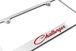 Dodge Challenger Classic Script Engraved License Plate Frame