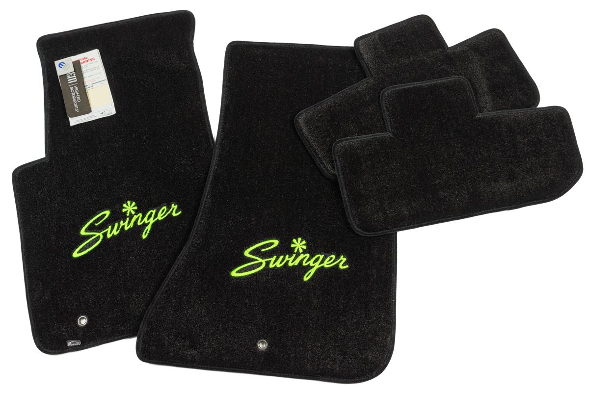 Dodge Challenger Scat Pack Floor Mats Premium Upgrade