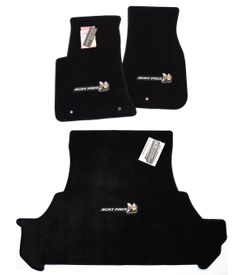 Dodge Challenger Scat Pack Floor & Trunk Mat Set - Premium Upgrade