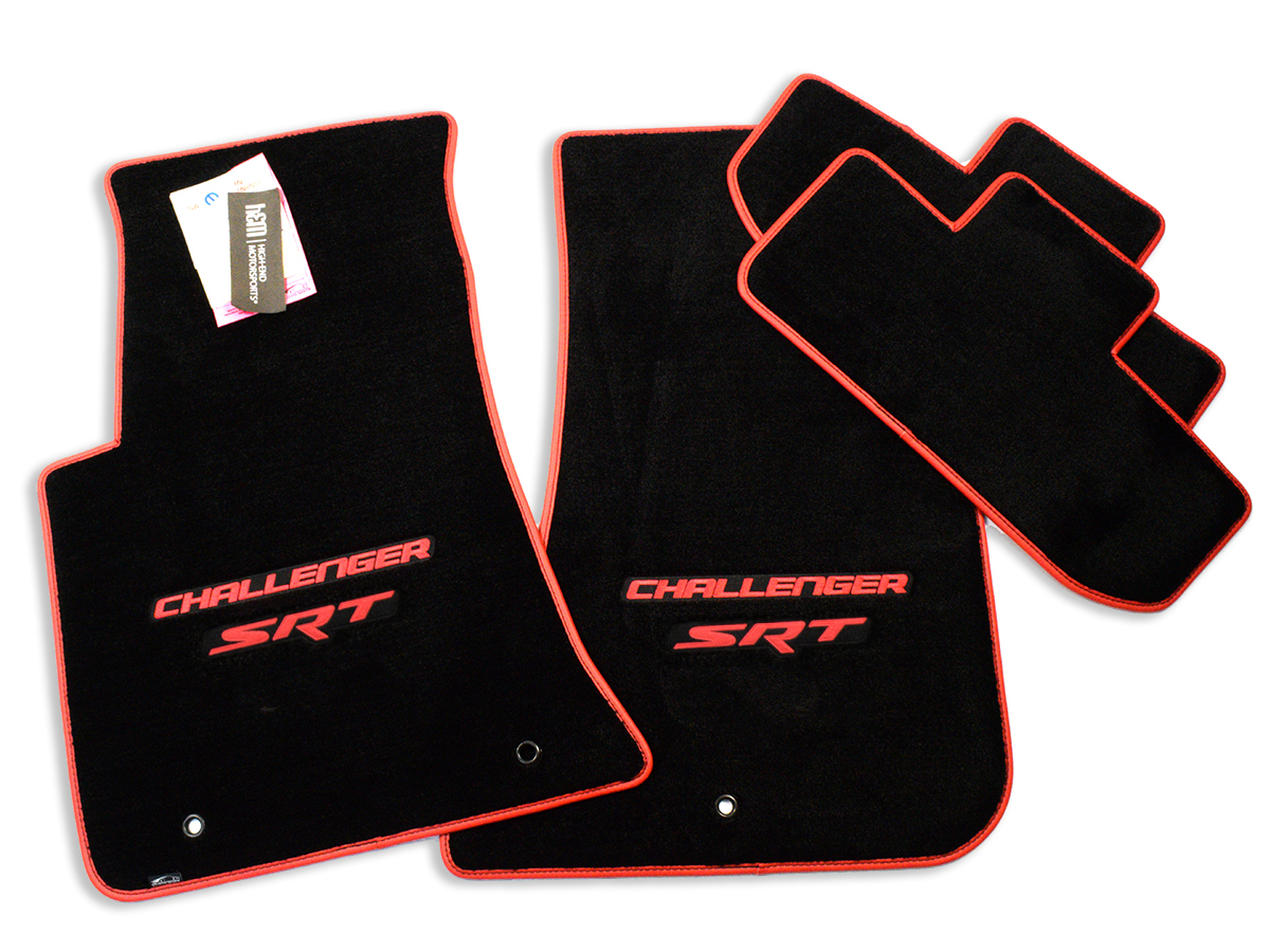 Dodge Challenger SRT 392 & R/T 392 Scat Pack Floor Mats Premium Upgrade