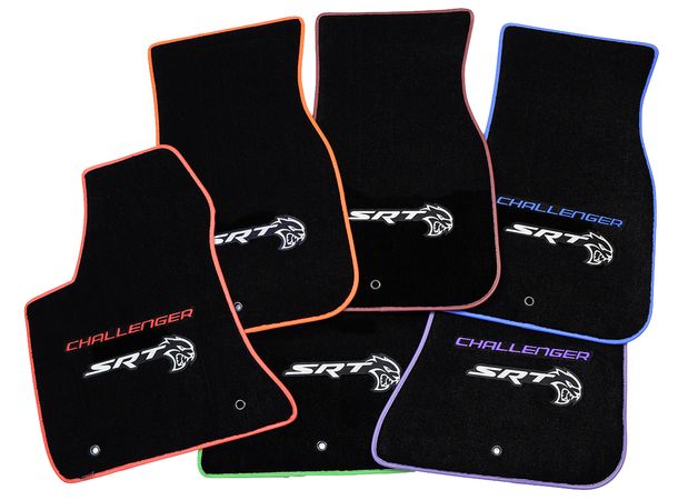 Dodge Challenger SRT Hellcat Redeye Demon Floor Mats - Premium Upgrade