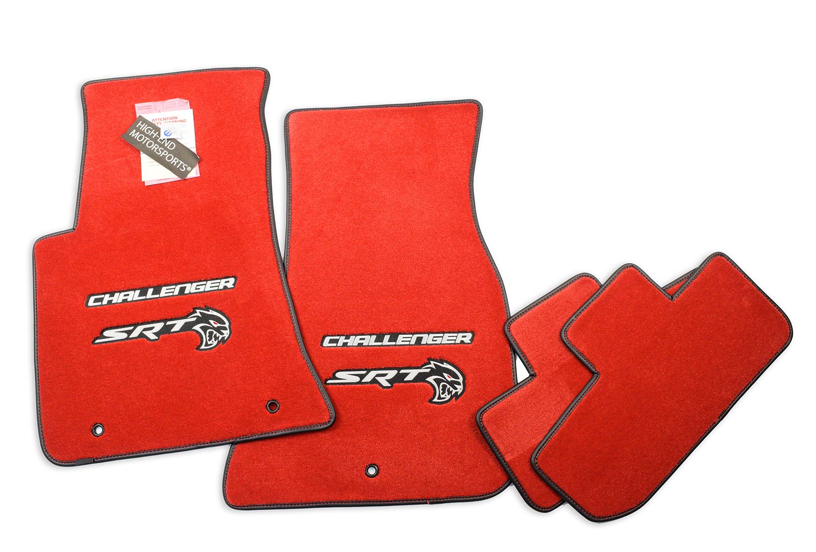 Dodge Challenger SRT Hellcat Floor & Trunk Mat Set