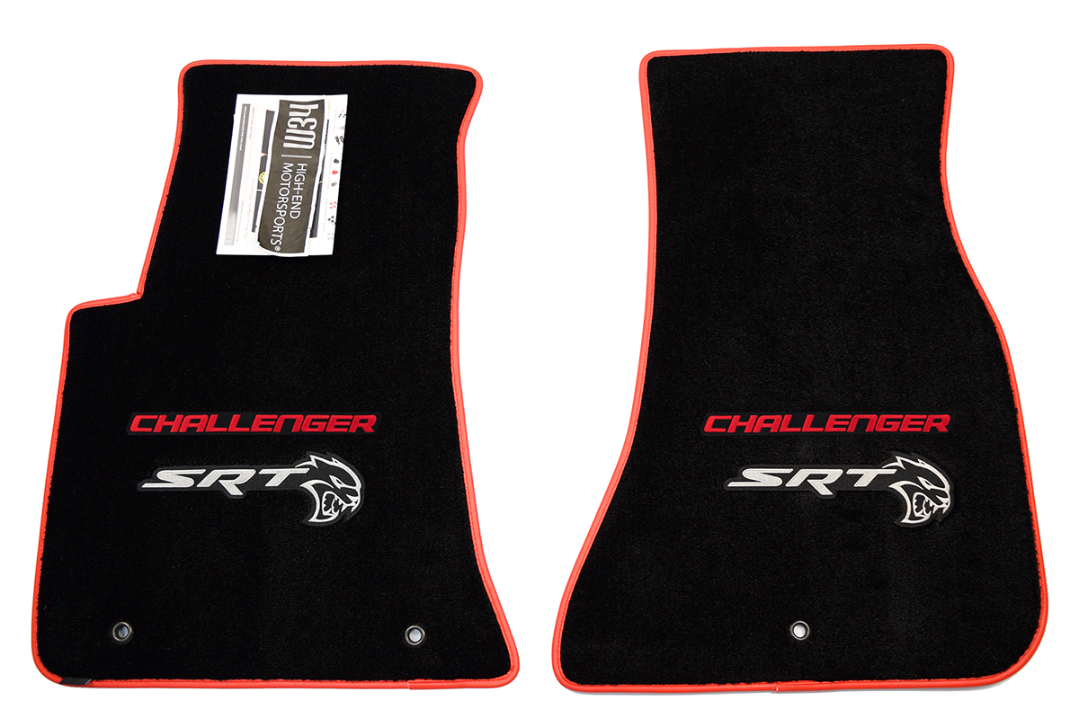 Dodge Challenger SRT Hellcat Floor & Trunk Mat Set Premium Upgrade