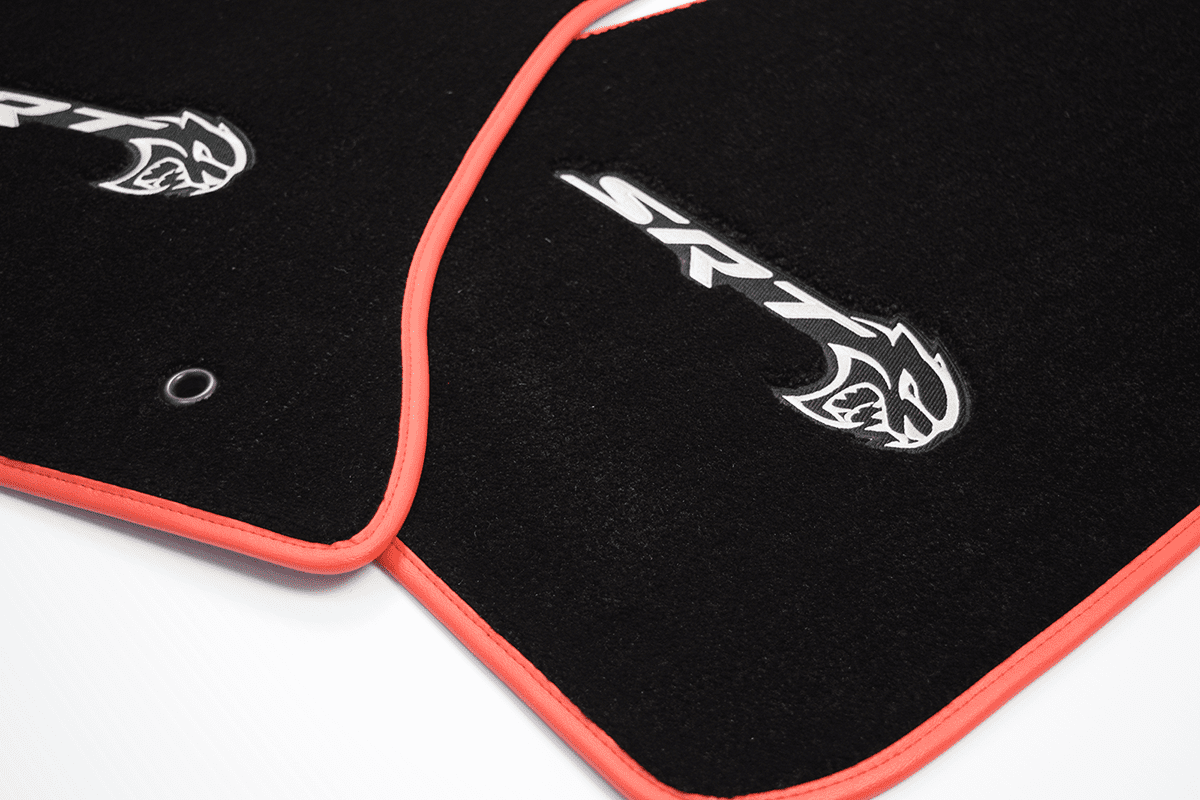 Dodge Challenger SRT Hellcat Floor & Trunk Mat Set Premium Upgrade