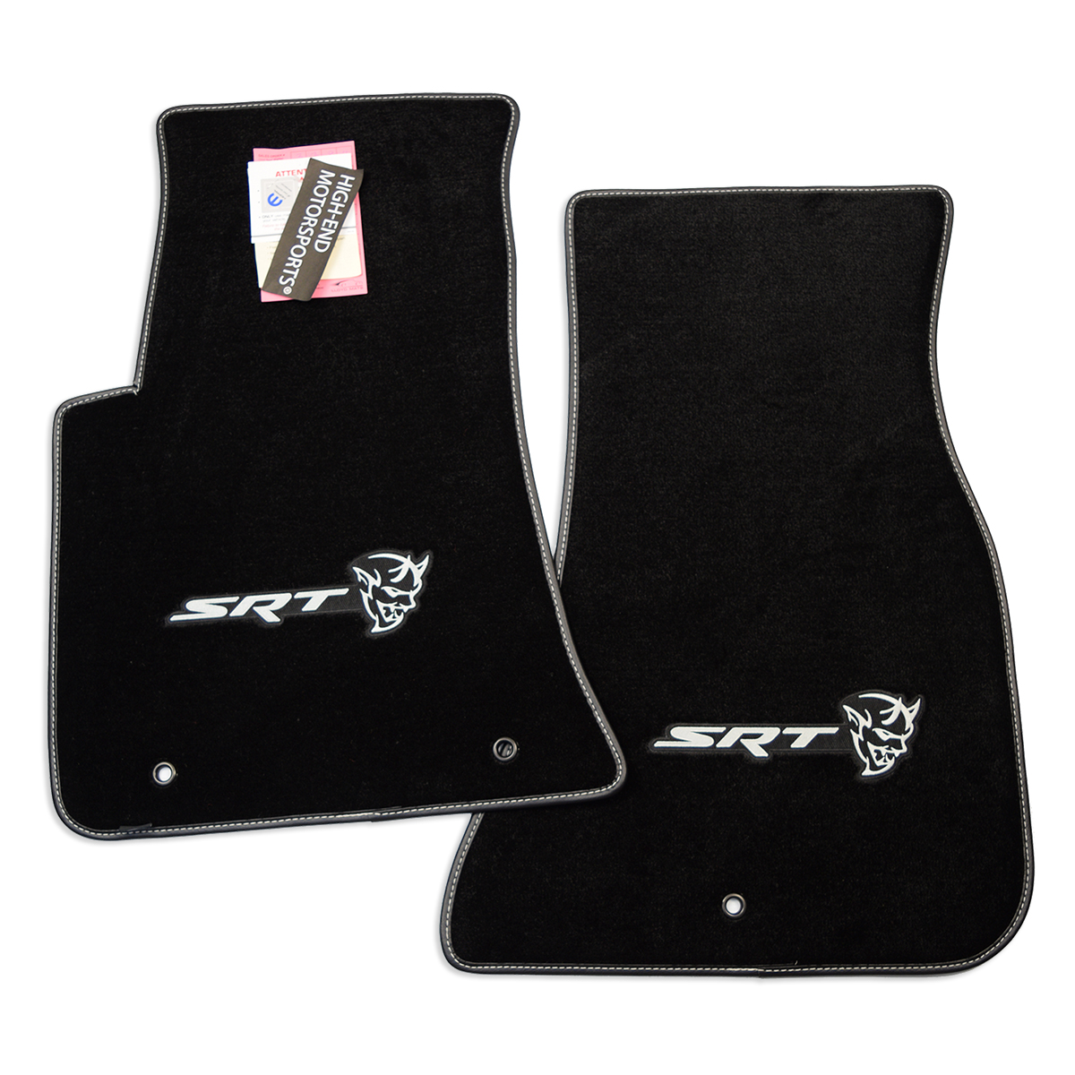 Dodge Challenger SRT Hellcat Floor & Trunk Mat Set Premium Upgrade