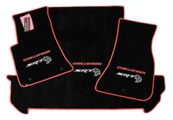Dodge Challenger SRT Hellcat Floor & Trunk Mat Set - Premium Upgrade