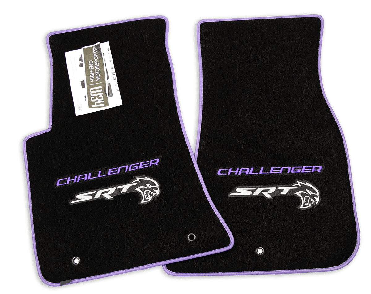 Dodge Challenger SRT Hellcat Redeye Demon Floor Mats - Premium Upgrade