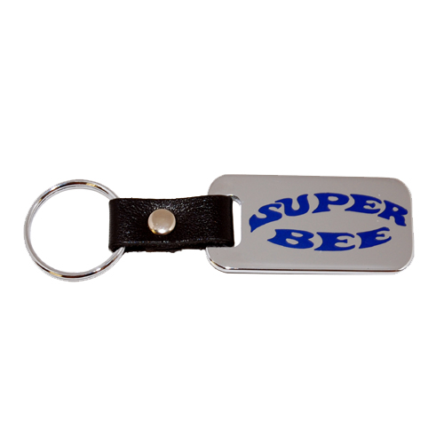 Dodge Charger Super Bee Blue Key Chain / Fob