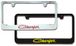 Classic Dodge Charger Classic Script Engraved License Plate Frame - Custom Colors