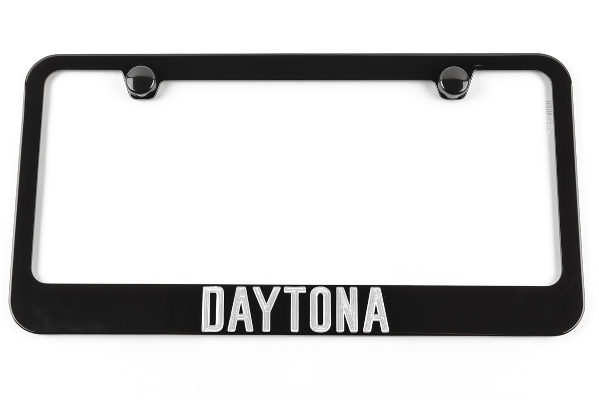 thumbnail image 2 of DNA MOTORING JDM Engraved License Plate Frames - Set Of 2 (Front & Rear) In Blue, US/Canada Fit 2 of 5