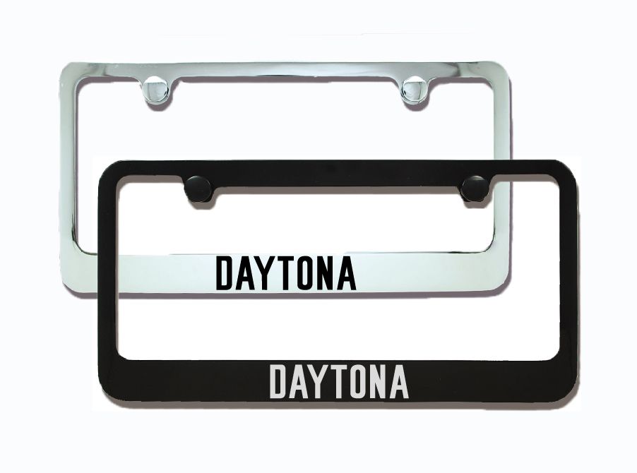 Dodge Charger Daytona Engraved License Plate Frame