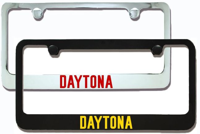 Dodge Charger Daytona Engraved License Plate Frame