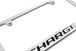 Dodge Charger Engraved License Plate Frame - Custom Colors