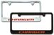Dodge Charger Engraved License Plate Frame - Custom Colors